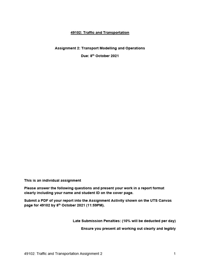 Assignment 2 20210910 PDF | PDF