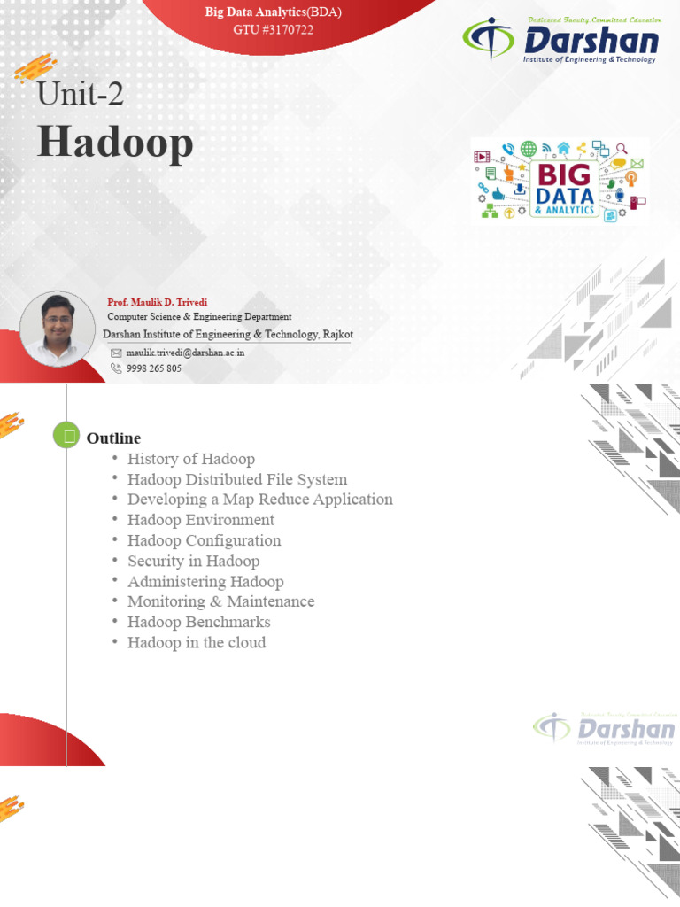 Overview of Hadoop Framework | PDF