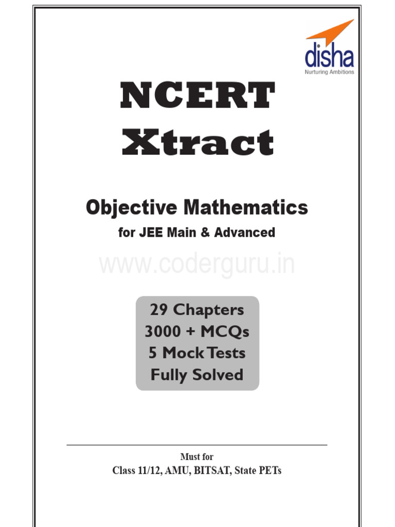 D!Sha Ncert Xtract Maths PDF