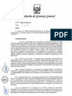 RESOLUCION 030-2020-OTASS-GG Aprobar El Manual de Procedimientos MAPRO Del OTASS PDF