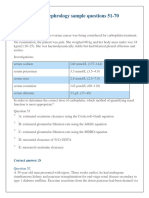 SCE Nephrology Sample Questions 51-70 PDF