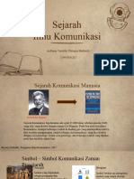 Sejarah Ilmu Komunikasi 