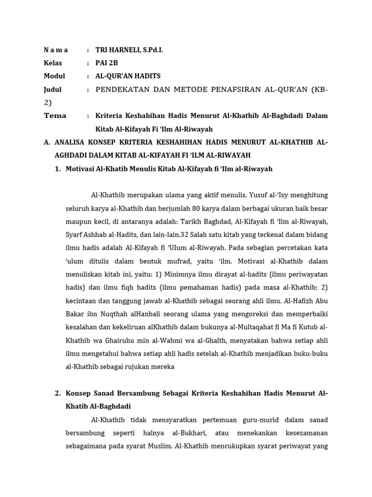 analisi-bahan-ajar-quran-hadits-kb-2-pdf