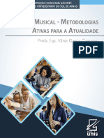 Guia de Estudos - Educação Musical - Metodologias Ativas para A Atualidade