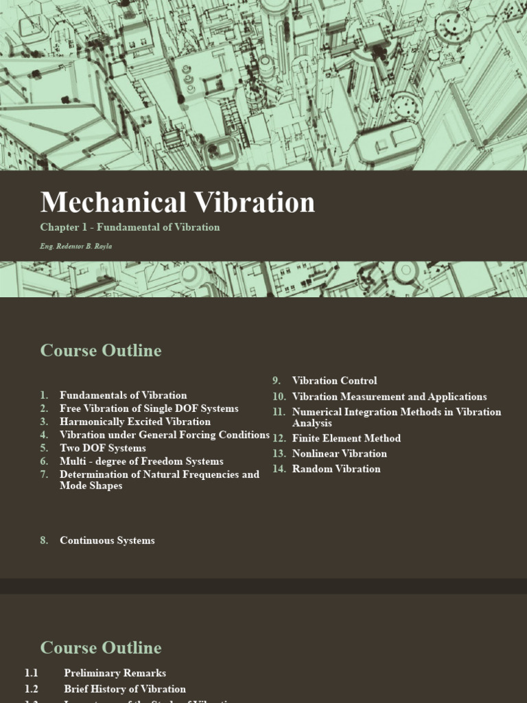 Mechanical Vibration | PDF
