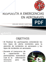 Capacitacion incendios en aeronaves