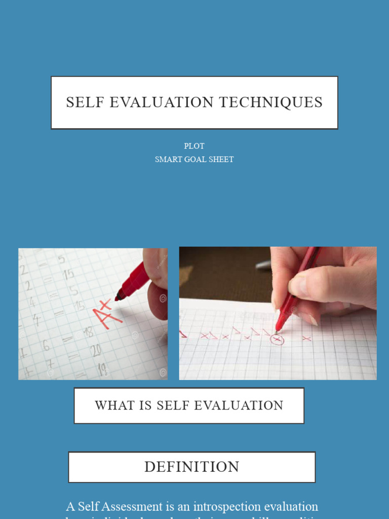 self-evaluation-techniques-pdf