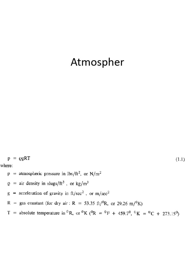 Atmosphere | PDF