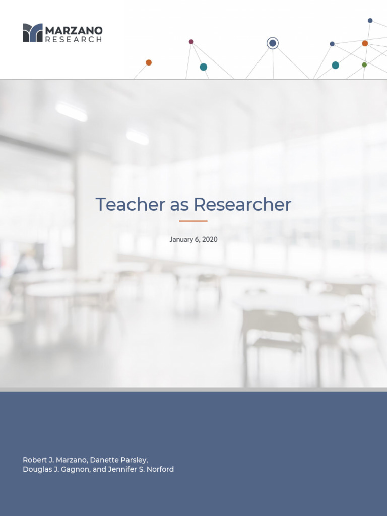 Teacher As Researcher White Paper 1 PDF