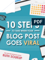 10 Steps To Take When A Post Goes Viral