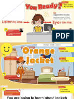 9 Pre-Level U4 L9 - ORANGE JACKET