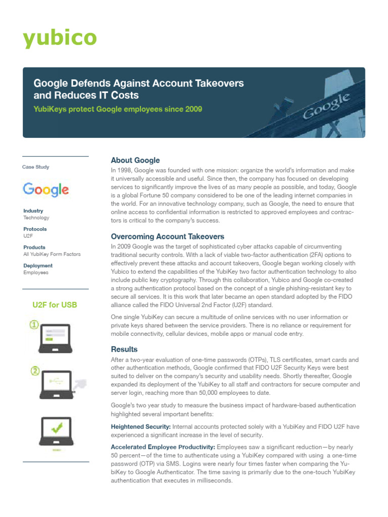 Google Case Study PDF