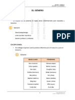 Ingles Tema 2. Leccion - 13 - El - Genero