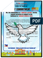 Pledge of Commitment Individual - PNG