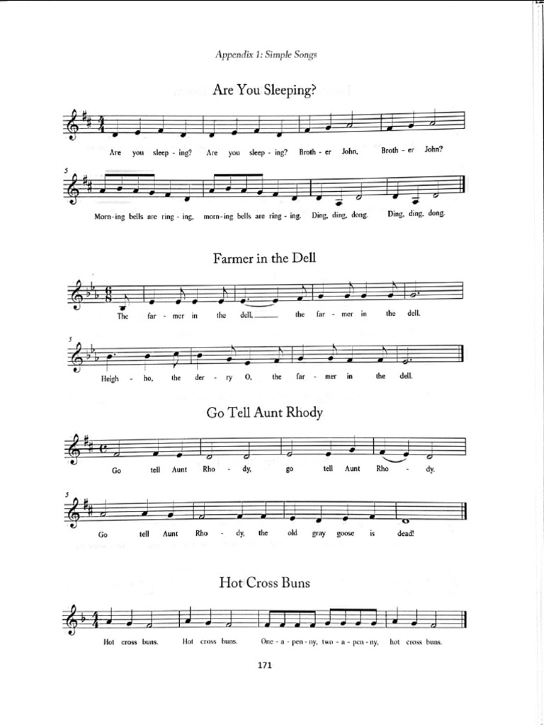 Simple Songs | PDF