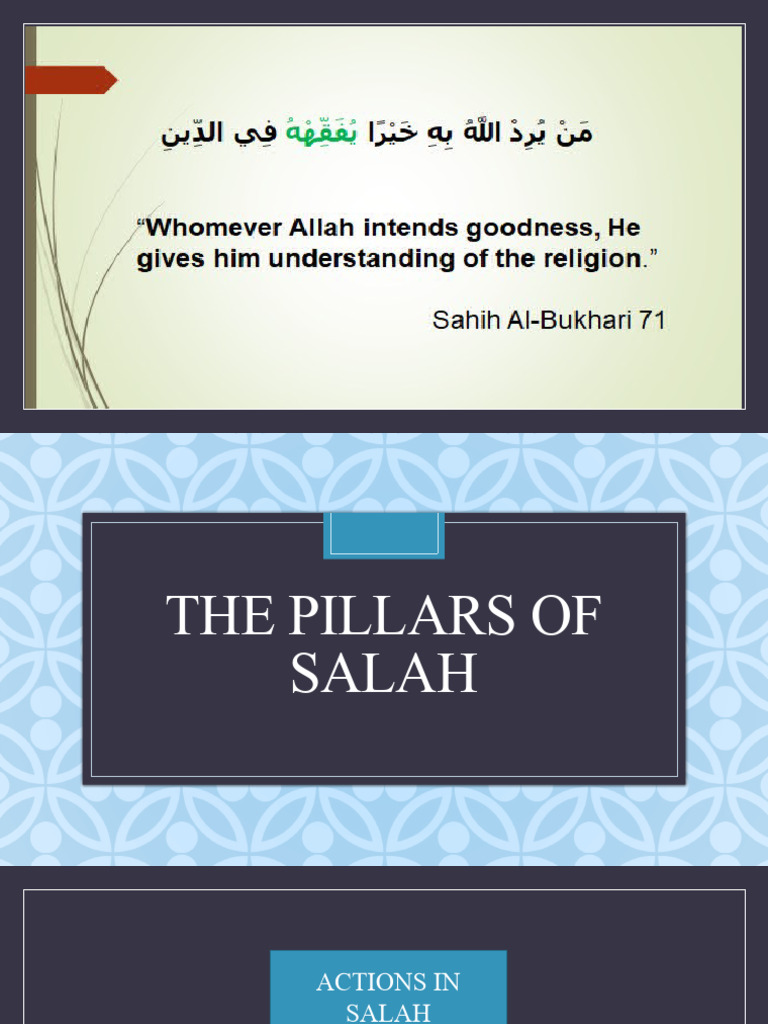 The Pillars of Salah PDF