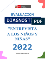 3 AÑOS-ENTREVISTA A LOS NIÑOS