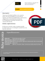 Ficha Tecnica Senales Verticales Reglamentarias2.0