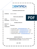 Informe de Química Lab 3