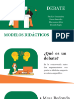 Model0s Didacticos - El Debate