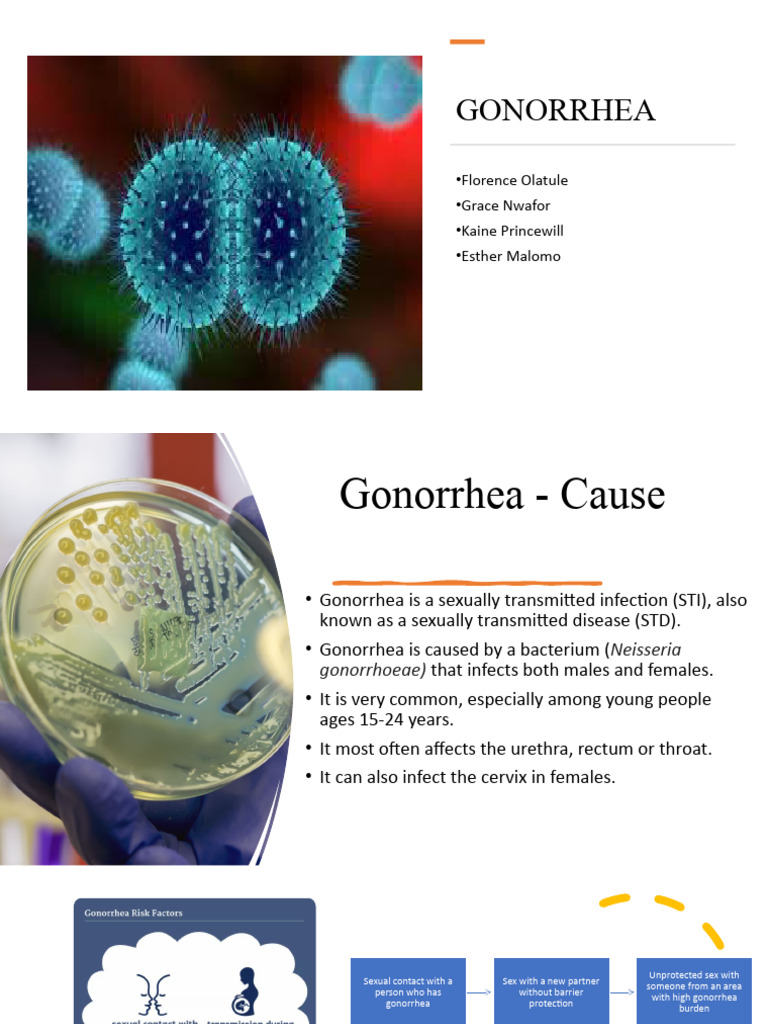 GONORRHEA | PDF | Sexually Transmitted Infection | Human Reproduction