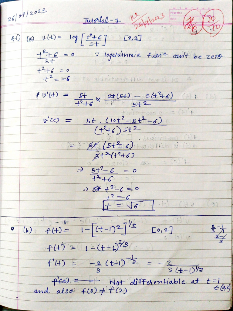 Calculus Questions PDF