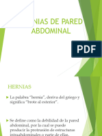 Hernias de Pared Abdominal