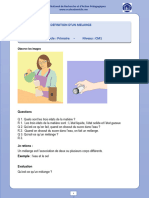 CHIMIE - CM1 - DEFINITION DUN MELANGE