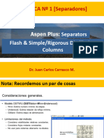 C2 2023 29agosto PRACTICA 1 Flash RigorousSeparation AspenPlus