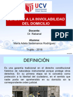 diapostivas inviolabilidad domicilio