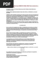 NORMA Oficial Mexicana NOM