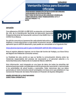 Ventanilla Única para Escuelas Oficiales No.179 15.04.2021