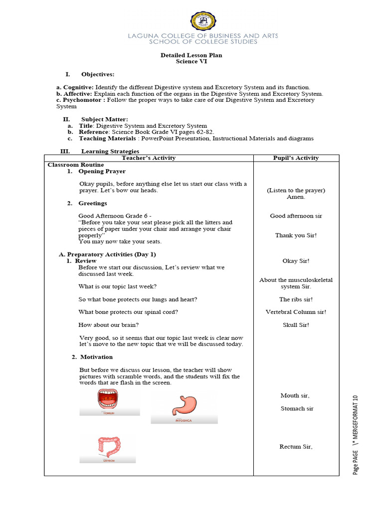 DLP Science 6 | PDF