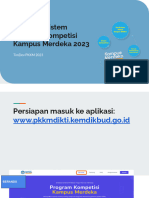 Panduan Teknis Penggunaan Platform PKKM 2023