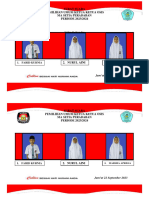 Kertas Surat Suara Osis