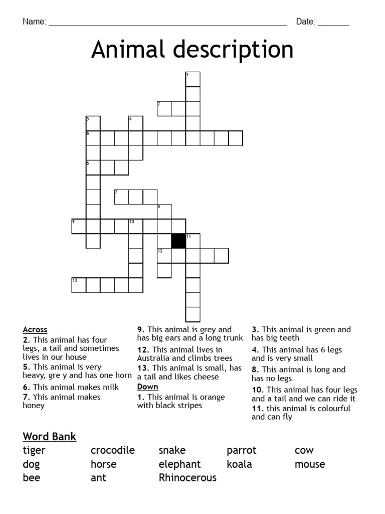 Animal Description 232d78 6162e14c | PDF