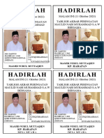 Id Card - Maulid Masjid Nurul Muttaqien