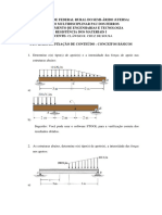 Questes Resistncia Dos Materiais I