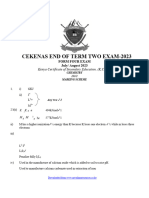 Chemistry Paper 2 Ms CEKENAS Mocks 2023