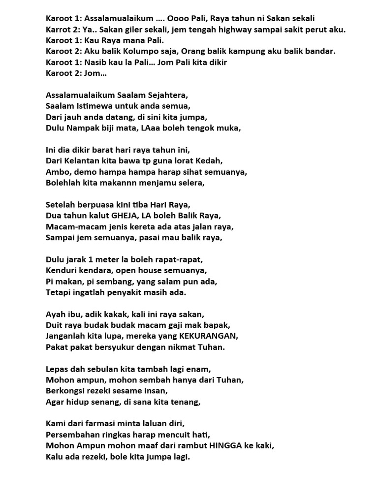 Dikir Raya: Keceriaan dan Syukur | PDF