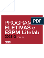 Apresentação Eletivas e Lifelab