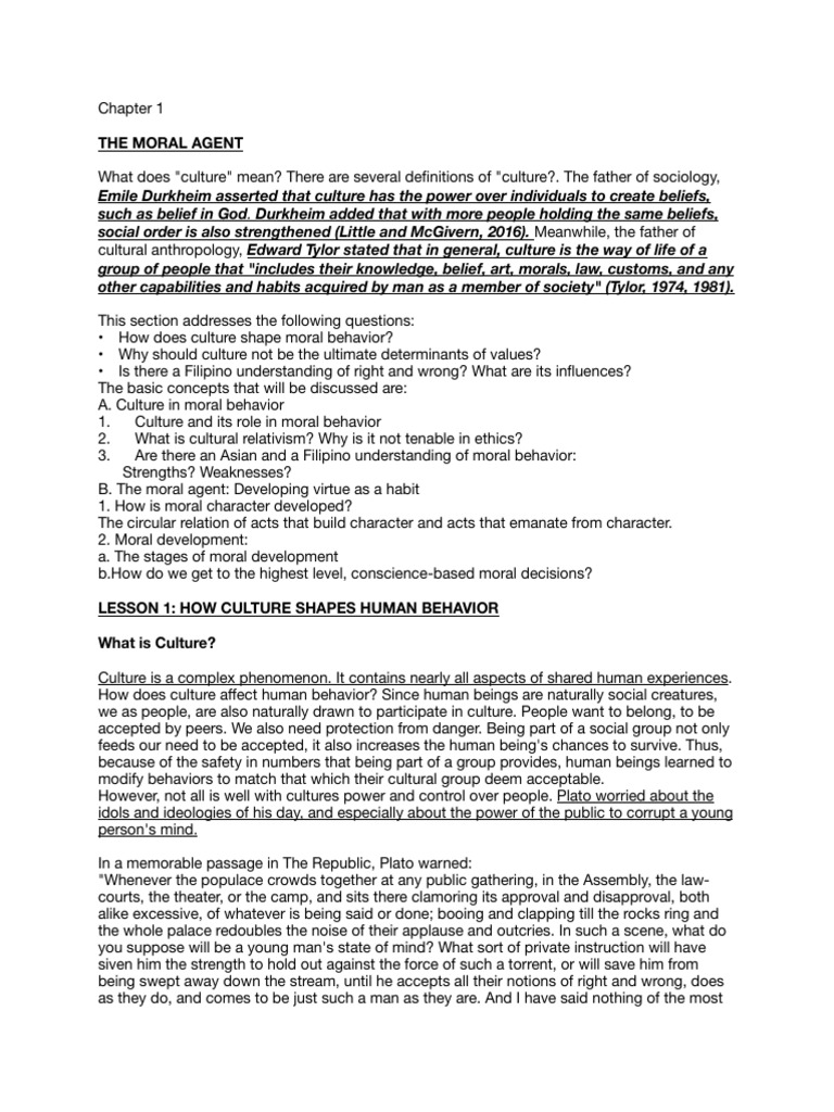 Chapter 1 Ethics | PDF