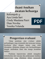 Evaluasi Asuhan Keperawatan Keluarga