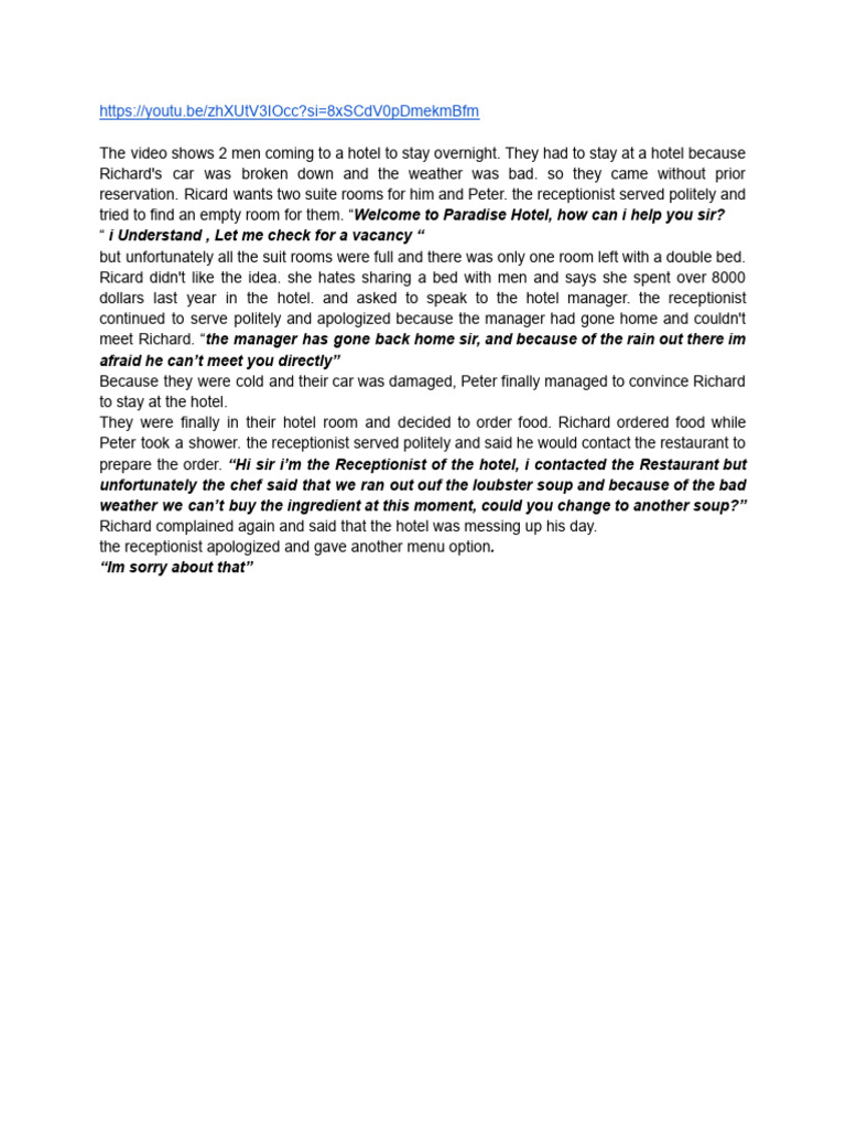 How To Handle Complain PDF