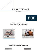 Berbagai Ide Craft Dari Kertas