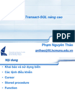 Chuong 4 - Transact SQL Nang Cao