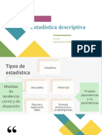 Presentación Estadística Descriptiva Unidad 1, 2, 3 y 4