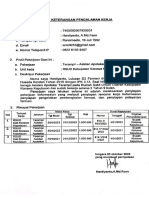 Surat Pengalaman Kerja