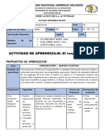 Sesión de Aprendizaje Grafo Plástica 3