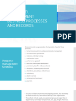 Personel Management Business and Records